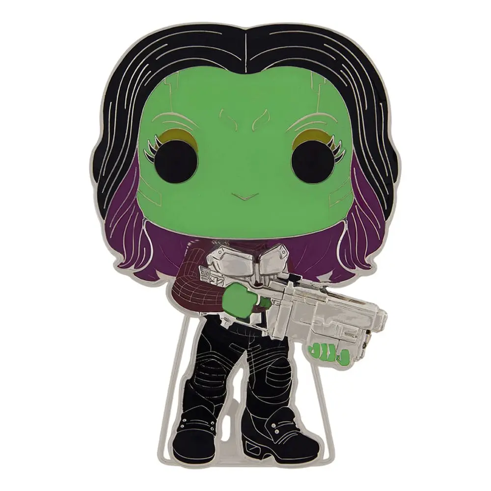 Marvel Infinity Saga POP! Smaltovaná pripínacia placka Gamora 10 cm produktová fotografia