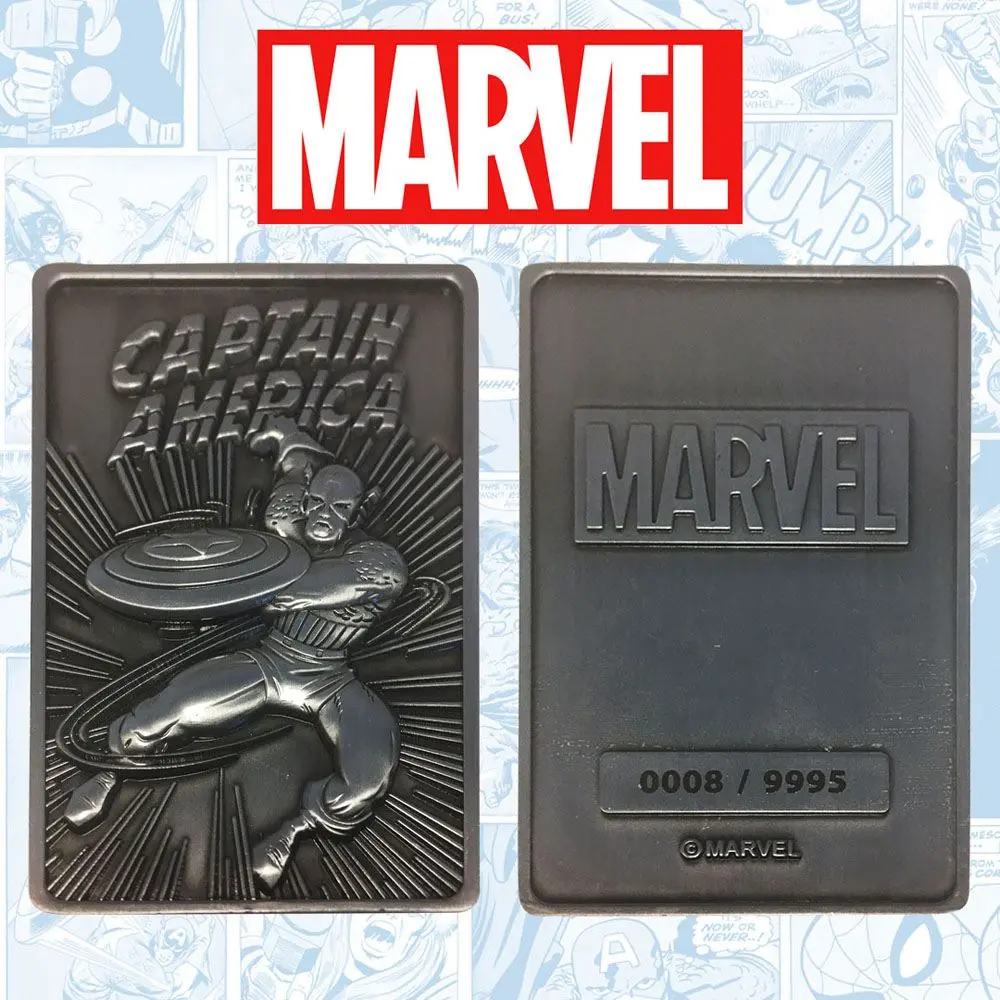 Marvel Ingot Captain America Limitovaná edícia produktová fotografia