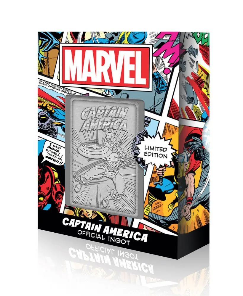 Marvel Ingot Captain America Limitovaná edícia produktová fotografia