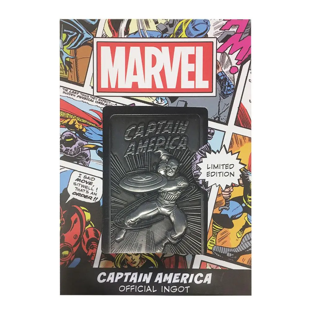Marvel Ingot Captain America Limitovaná edícia produktová fotografia