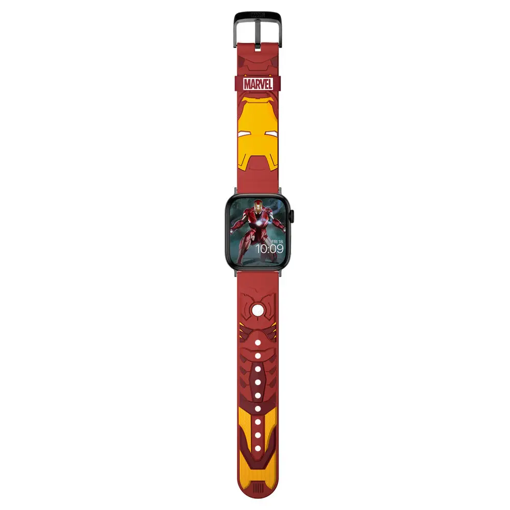 Marvel Iron Man 3D remienok na Smartwatch + dizajny ciferníka produktová fotografia