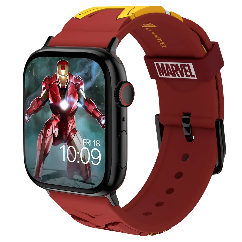 Marvel Iron Man 3D remienok na Smartwatch + dizajny ciferníka produktová fotografia