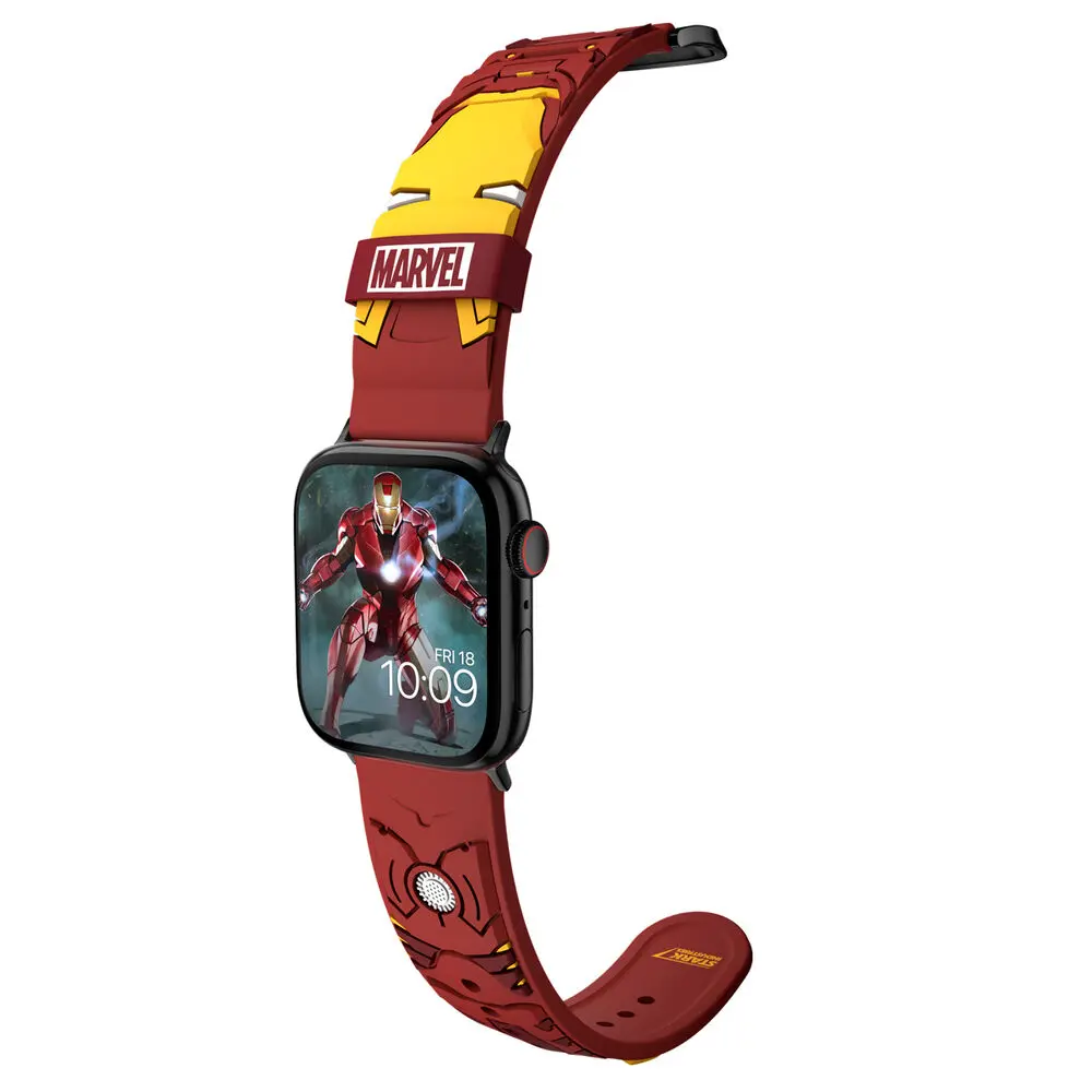 Marvel Iron Man 3D remienok na Smartwatch + dizajny ciferníka produktová fotografia