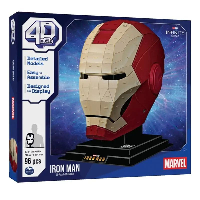 Marvel Iron Man 3D puzzle produktová fotografia