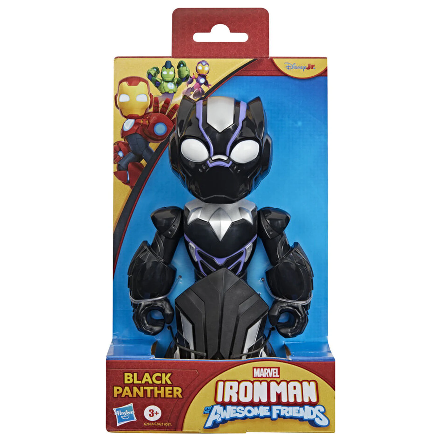 Marvel Iron Man And His Awesome Friends Black Panther figúrka 22cm produktová fotografia