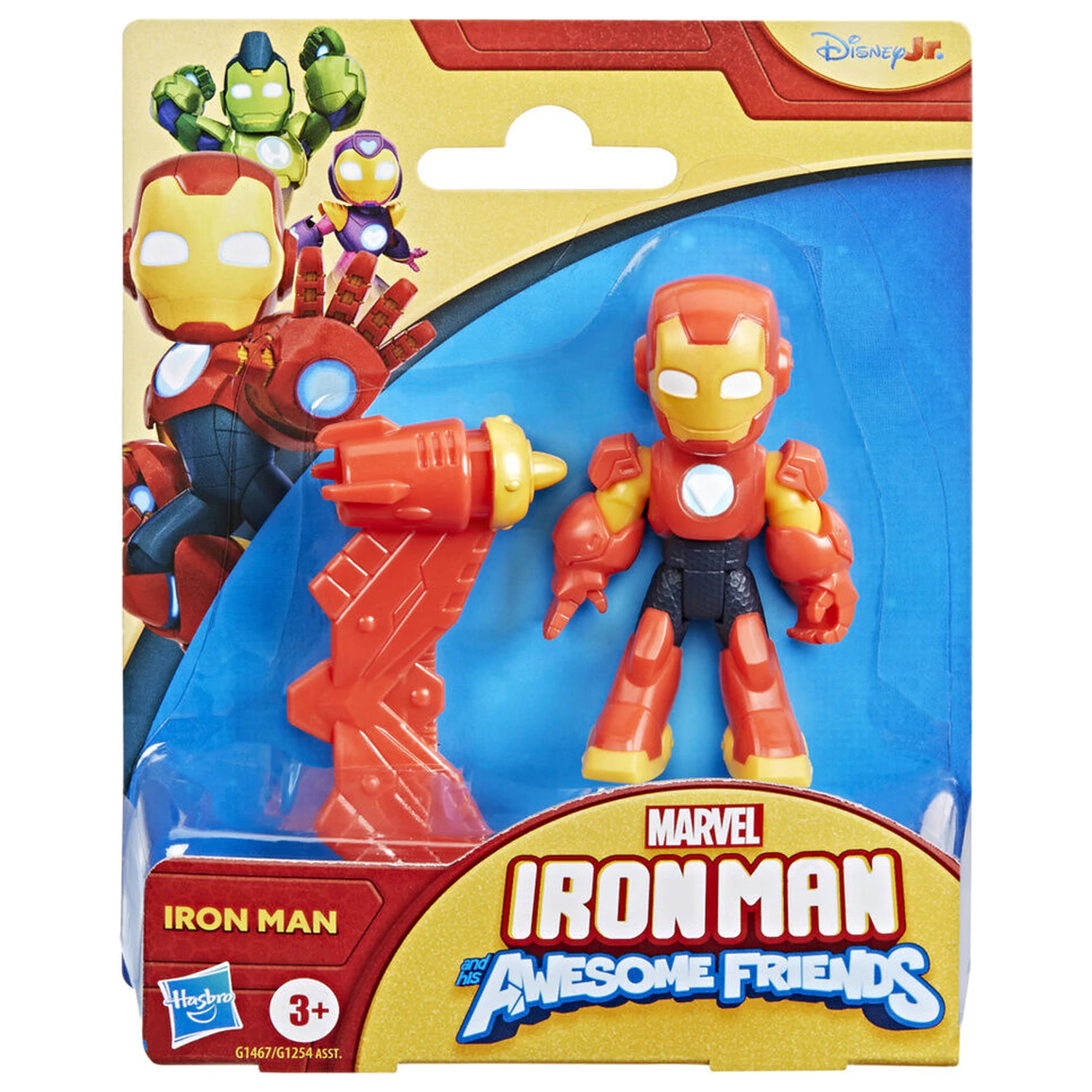 Marvel Iron Man And His Awesome Friends Iron Man figúrka 7 cm produktová fotografia