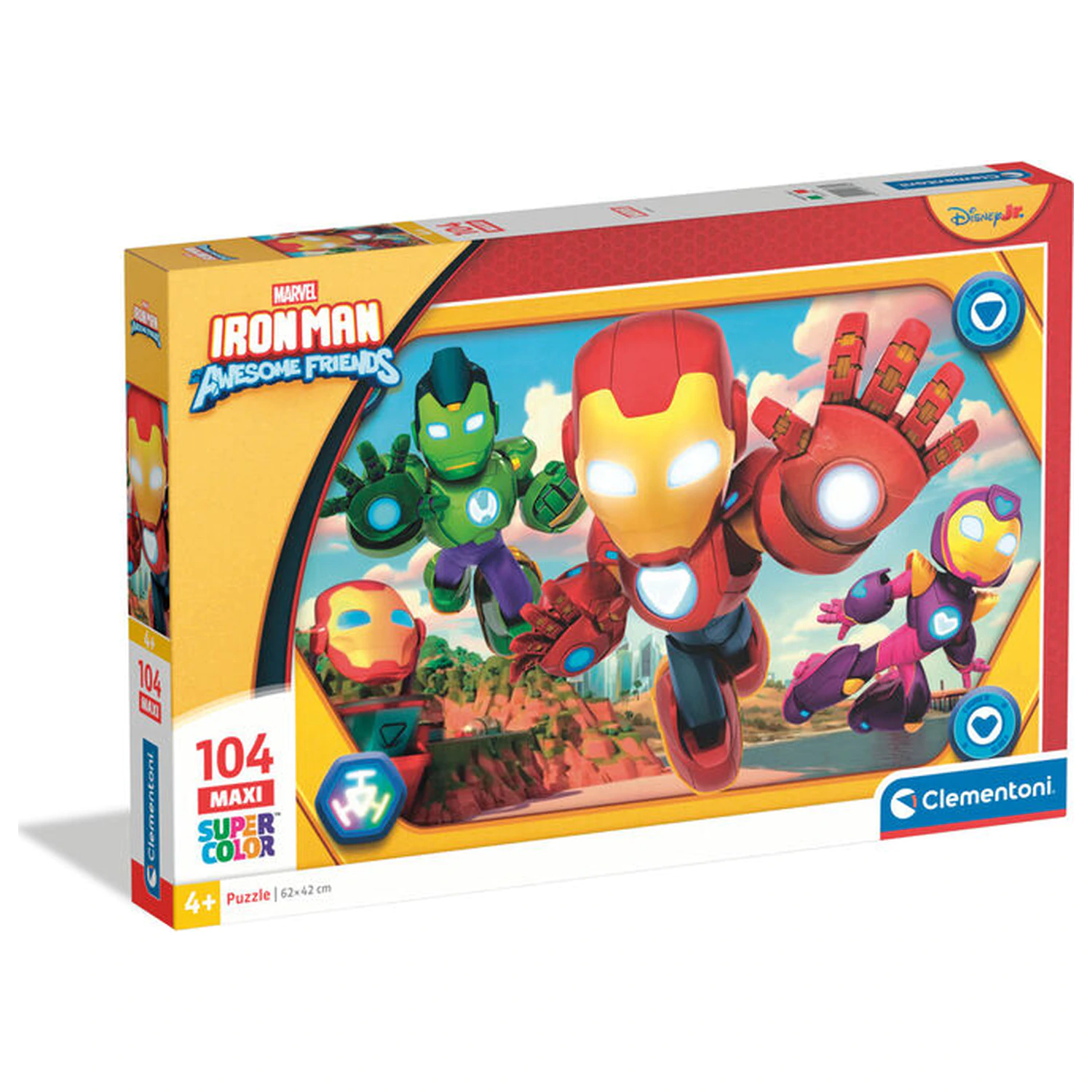 Marvel Iron Man a Jeho úžasné puzzle 104 ks produktová fotografia