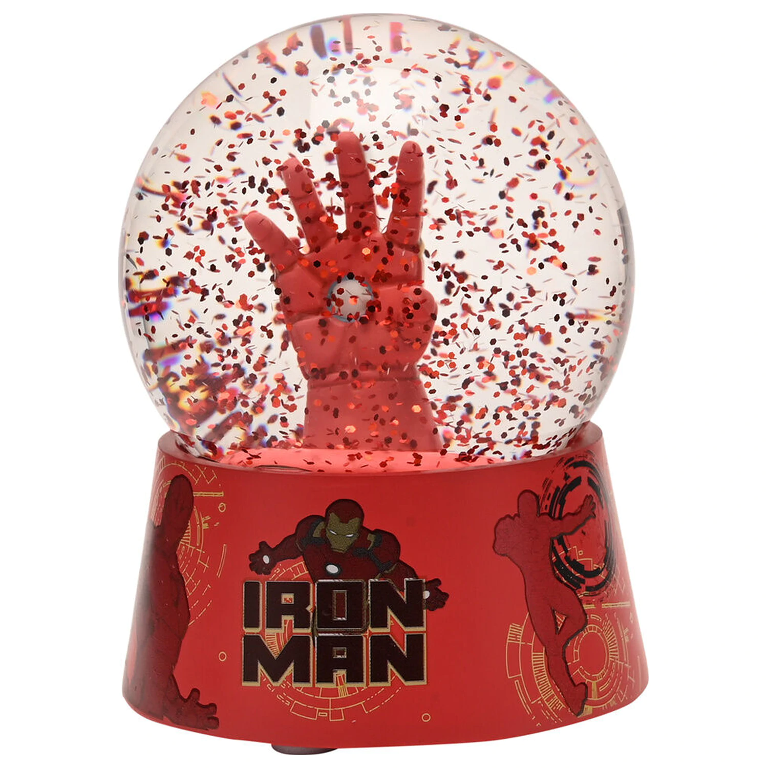 Marvel Iron Man snehová guľa produktová fotografia