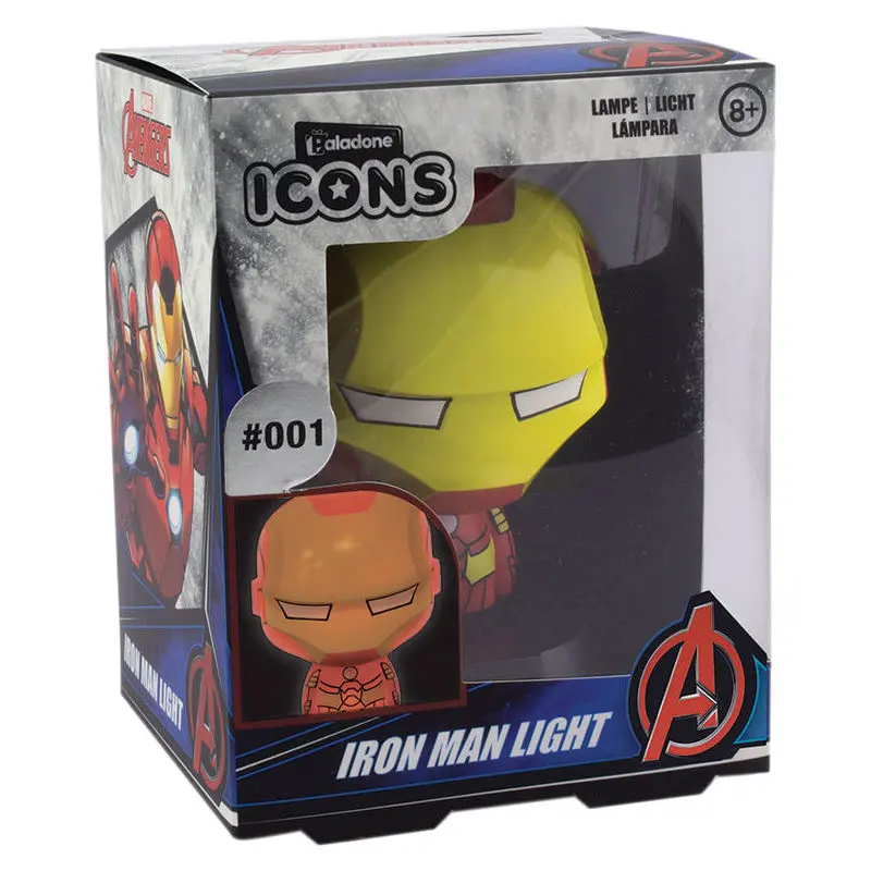 Marvel 3D Icon Svetlo Iron Man produktová fotografia