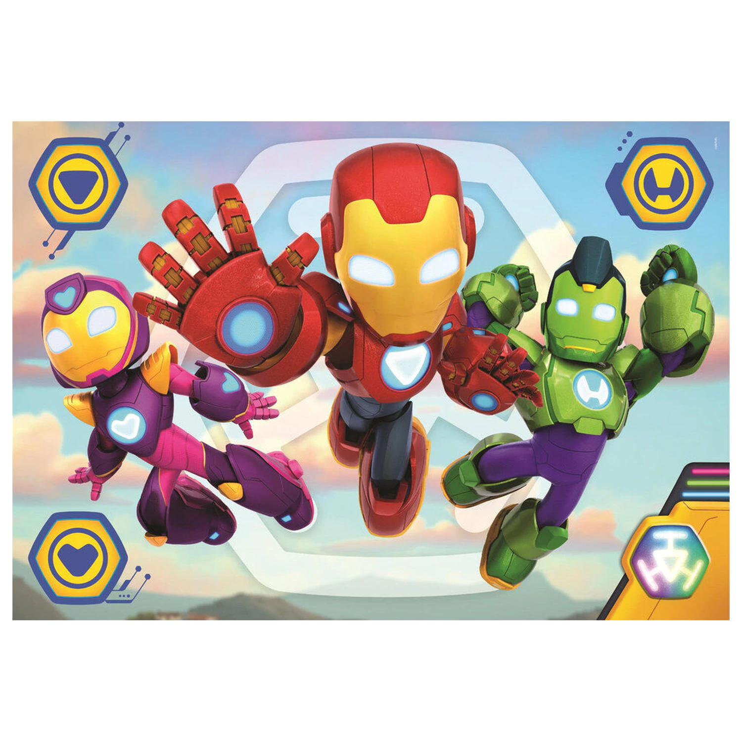 Marvel Iron Man maxi puzzle 60 kusov produktová fotografia