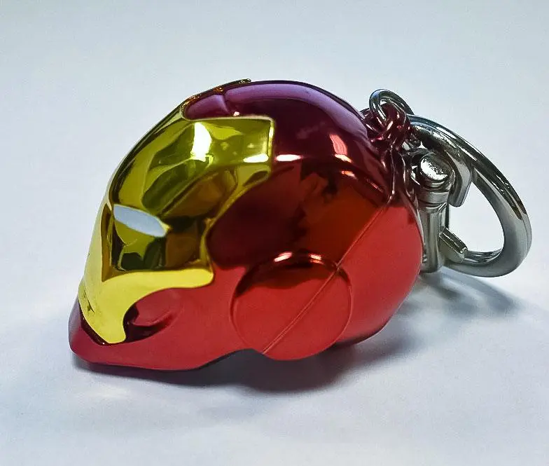 Marvel Comics kovová kľúčenka Iron Man Helmet produktová fotografia