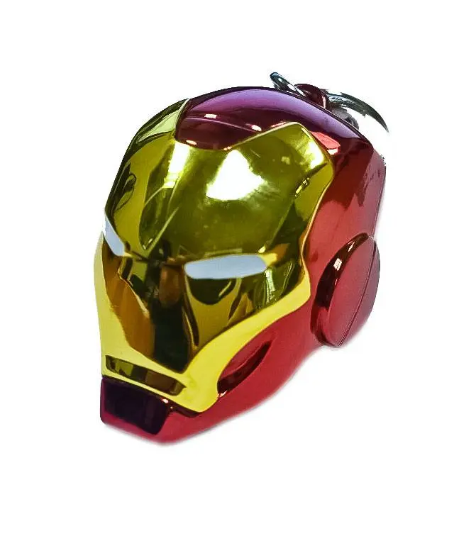Marvel Comics kovová kľúčenka Iron Man Helmet produktová fotografia