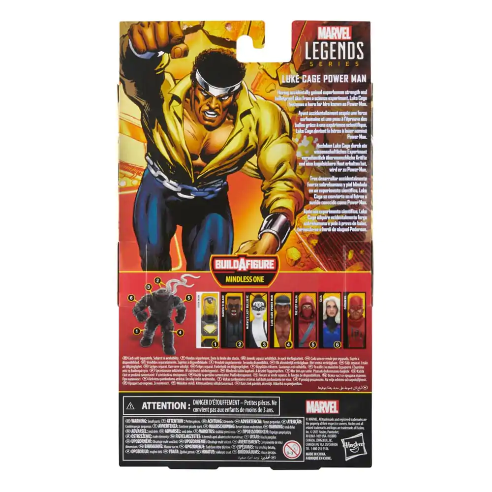 Marvel Knights Marvel Legends Akčná figúrka Luke Cage Power Man (BAF: Mindless One) 15 cm termékfotó