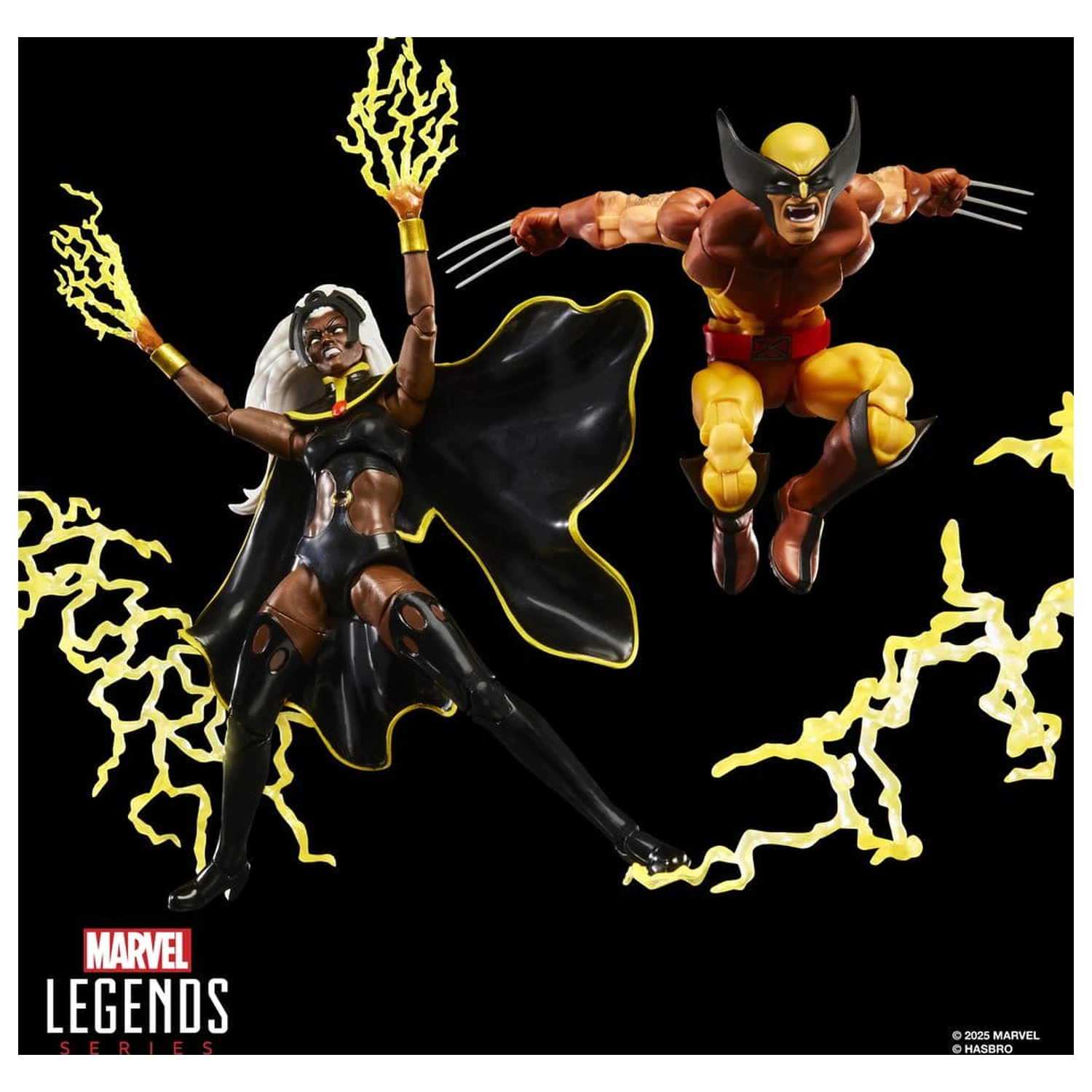 Marvel Legends akčná figúrka 2-balenie Storm & Wolverine 15 cm produktová fotografia