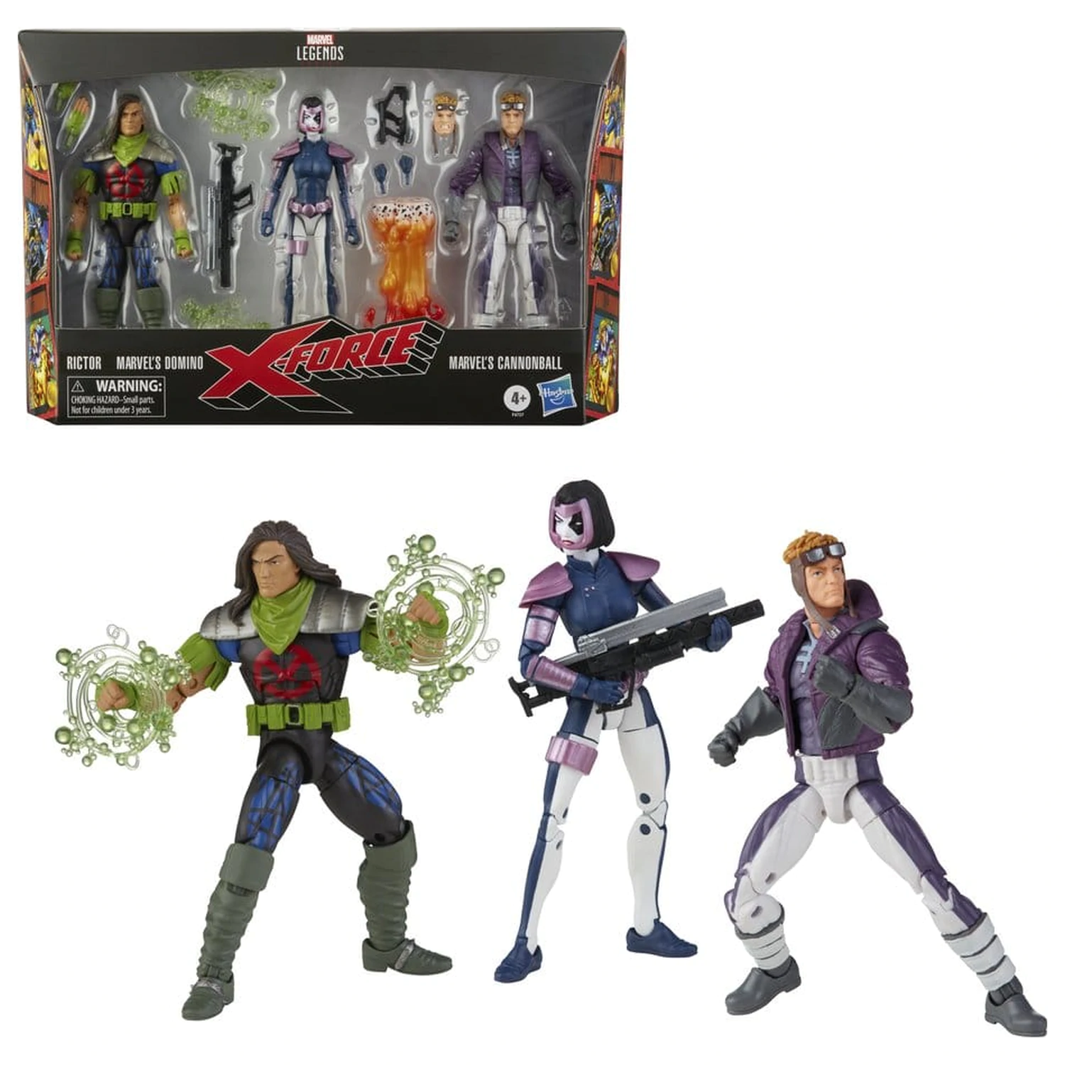 Marvel Legends akčná figúrka 3-balenie X-Force 15 cm produktová fotografia