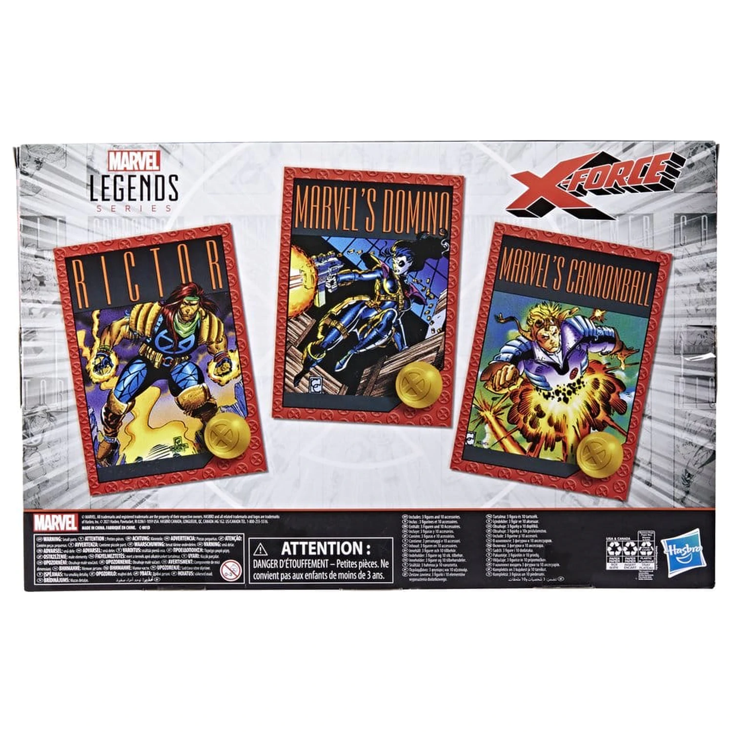 Marvel Legends akčná figúrka 3-balenie X-Force 15 cm produktová fotografia