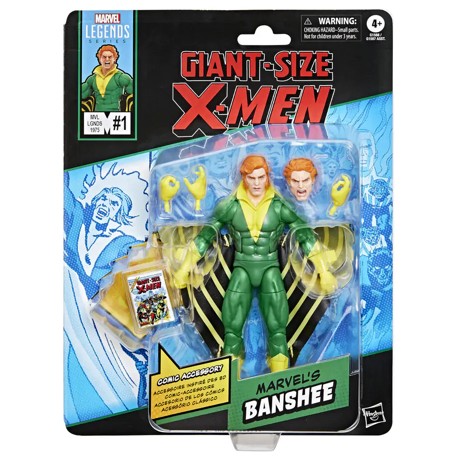 Marvel Legends Comics X-Men Marvel's Banshee figúrka 15cm produktová fotografia