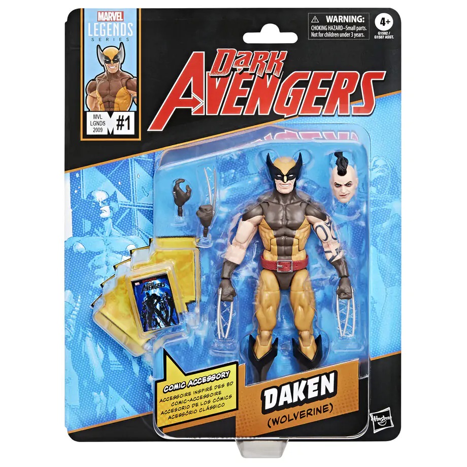 Marvel Legends Dark Avengers Daken Wolverine figúrka 15 cm produktová fotografia