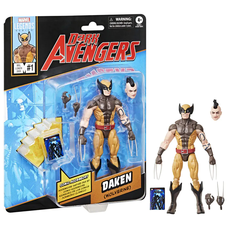 Marvel Legends Dark Avengers Daken Wolverine figúrka 15 cm produktová fotografia