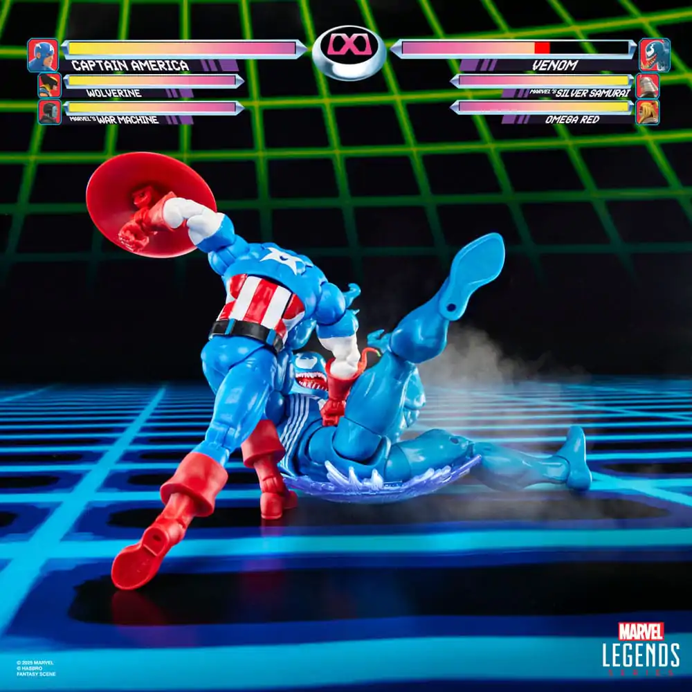Marvel Legends Gamerverse akčná figúrka 2-Pack Captain America vs. Venom 15 cm produktová fotografia