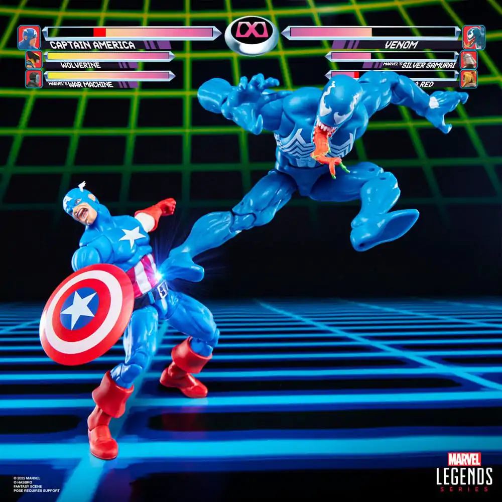Marvel Legends Gamerverse akčná figúrka 2-Pack Captain America vs. Venom 15 cm produktová fotografia