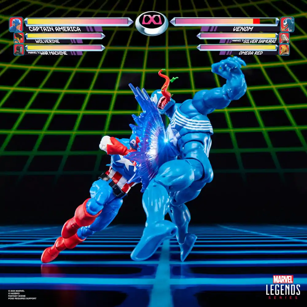 Marvel Legends Gamerverse akčná figúrka 2-Pack Captain America vs. Venom 15 cm produktová fotografia