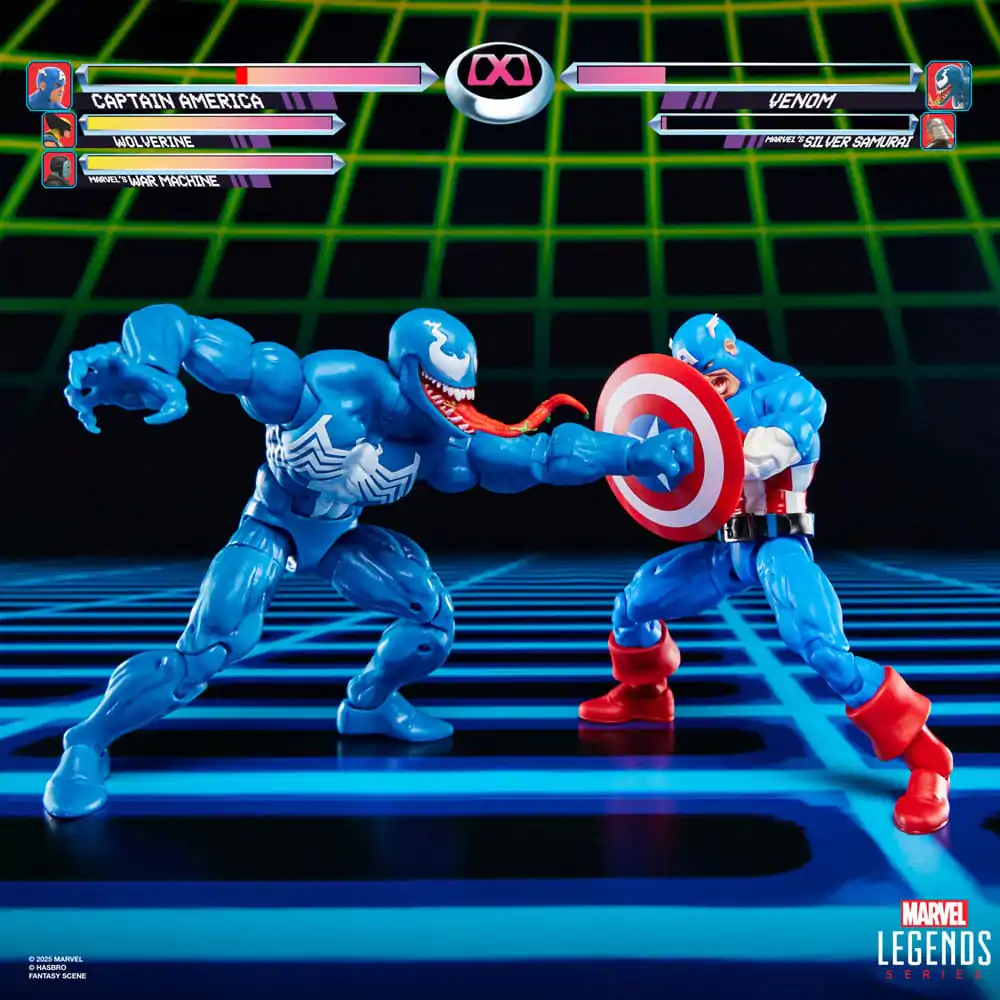 Marvel Legends Gamerverse akčná figúrka 2-Pack Captain America vs. Venom 15 cm produktová fotografia