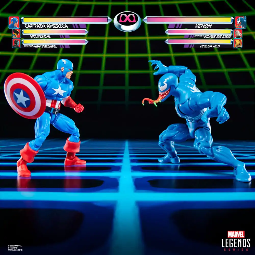 Marvel Legends Gamerverse akčná figúrka 2-Pack Captain America vs. Venom 15 cm produktová fotografia