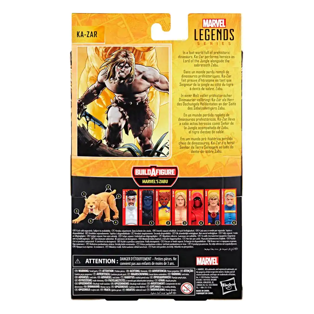 Marvel Legends akčná figúrka Ka-Zar (BAF: Marvel's Zabu) 15 cm termékfotó