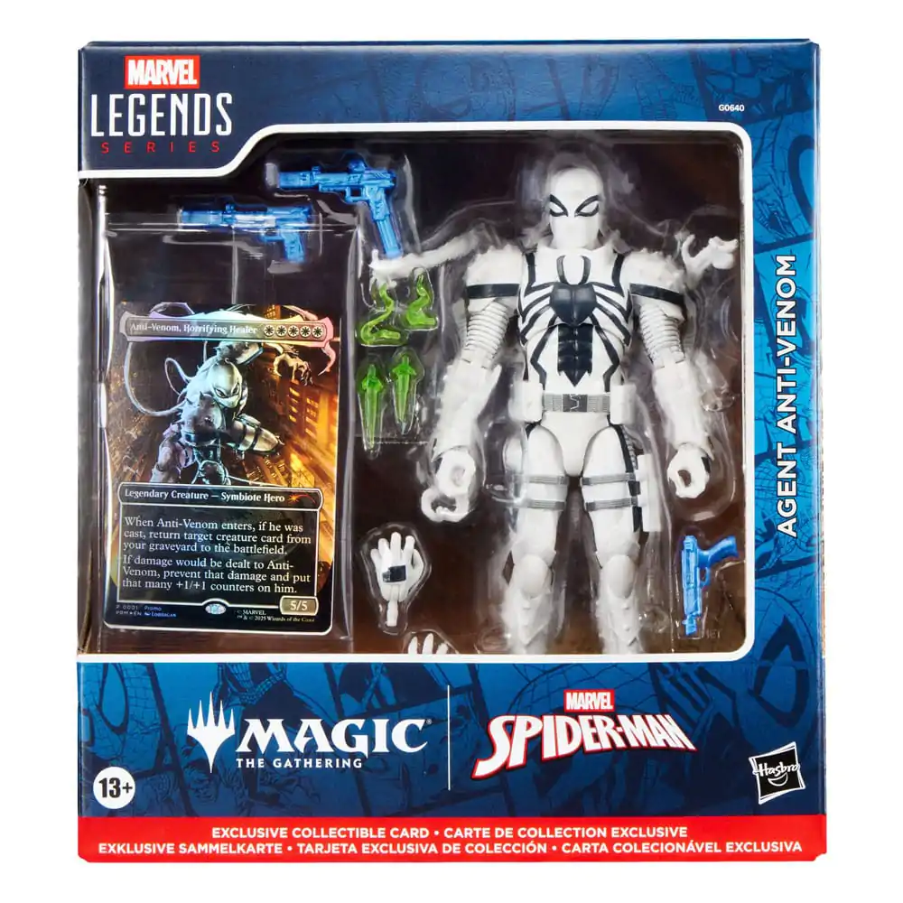 Marvel Legends Magic: The Gathering akčná figúrka Agent Anti-Venom (plus exkluzívna fóliová karta) 15 cm produktová fotografia