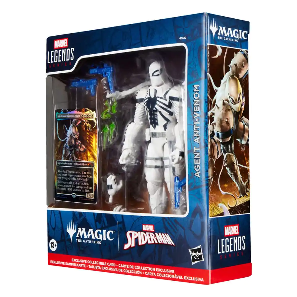 Marvel Legends Magic: The Gathering akčná figúrka Agent Anti-Venom (plus exkluzívna fóliová karta) 15 cm produktová fotografia