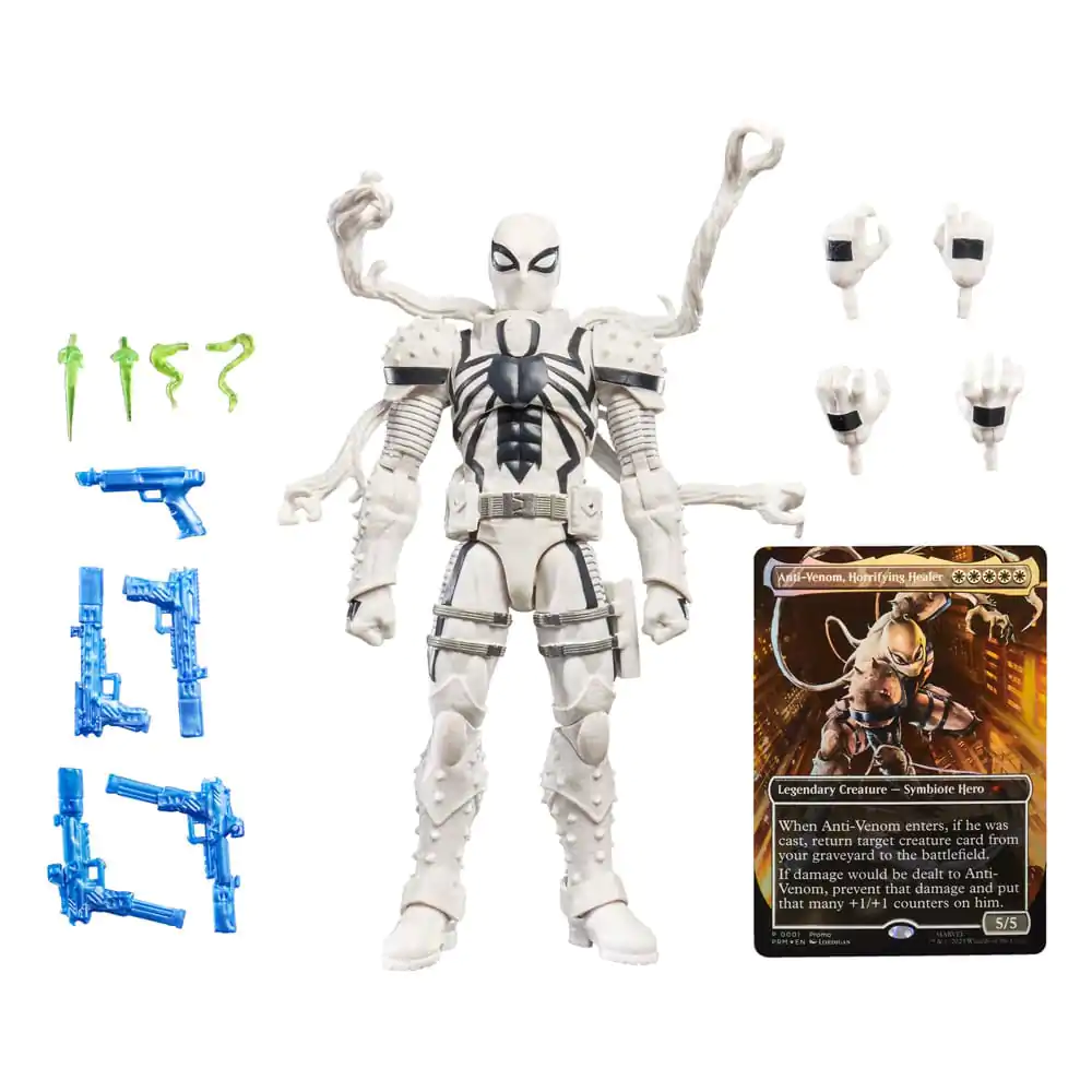 Marvel Legends Magic: The Gathering akčná figúrka Agent Anti-Venom (plus exkluzívna fóliová karta) 15 cm produktová fotografia