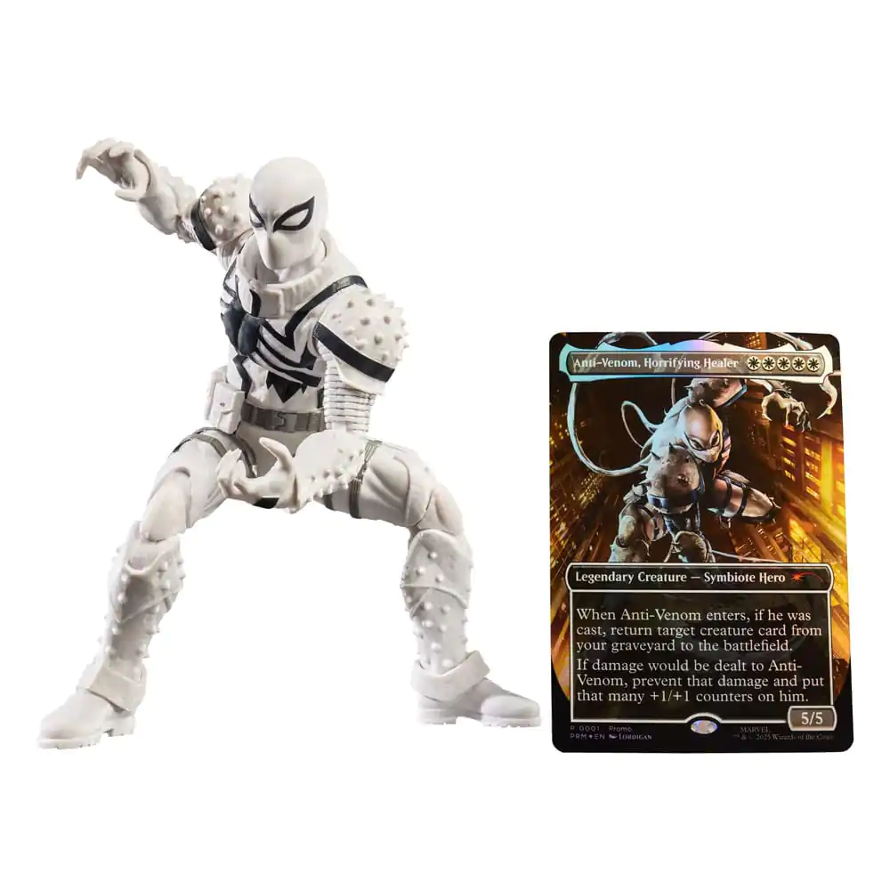 Marvel Legends Magic: The Gathering akčná figúrka Agent Anti-Venom (plus exkluzívna fóliová karta) 15 cm produktová fotografia