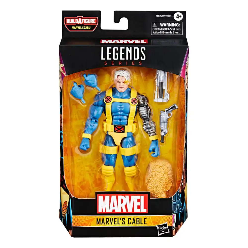 Akčná figúrka Marvel Legends Marvel's Cable (BAF: Marvel's Zabu) 15 cm termékfotó