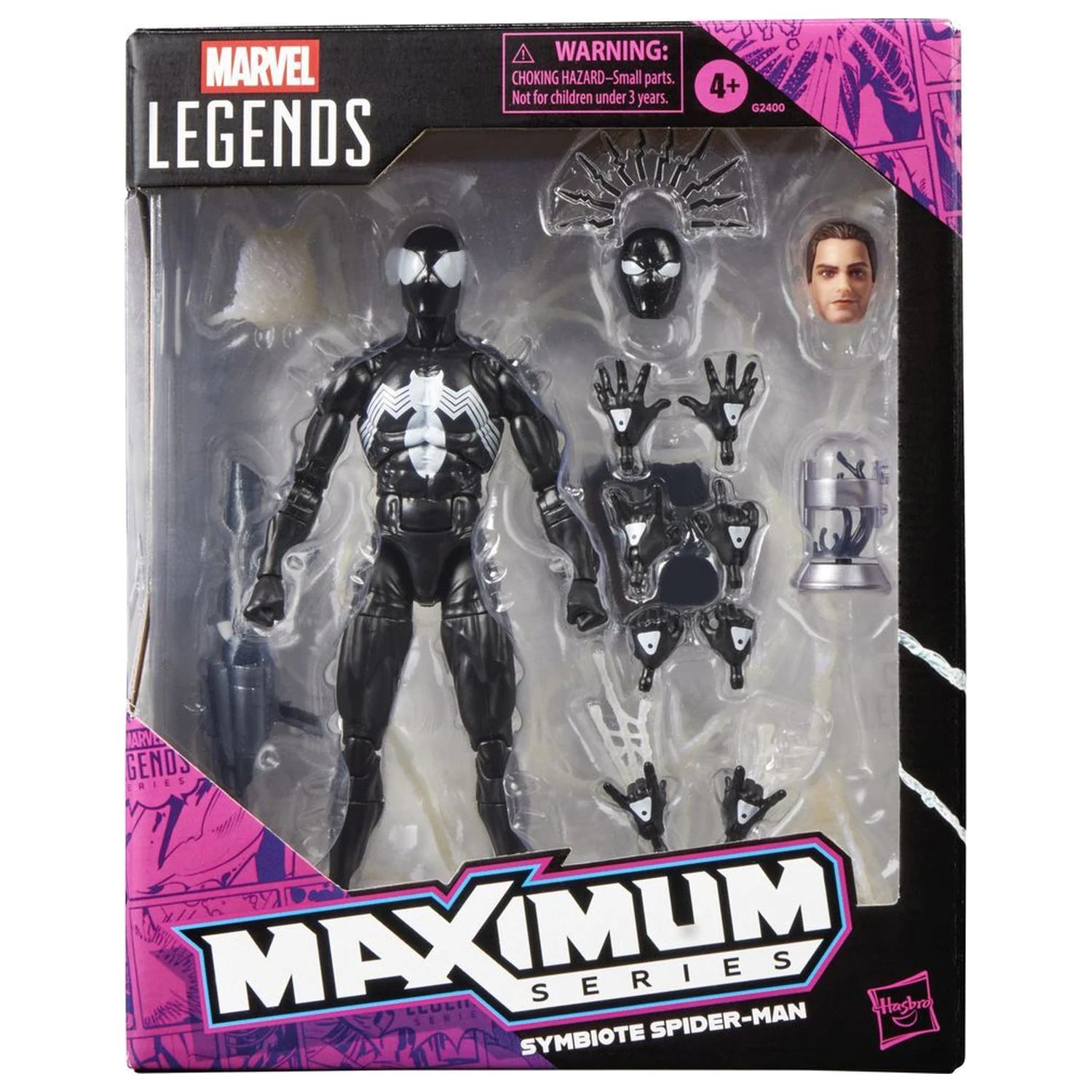 Marvel Legends Maximum Series Symbiote Spider-man Marvel figúrka 15cm produktová fotografia