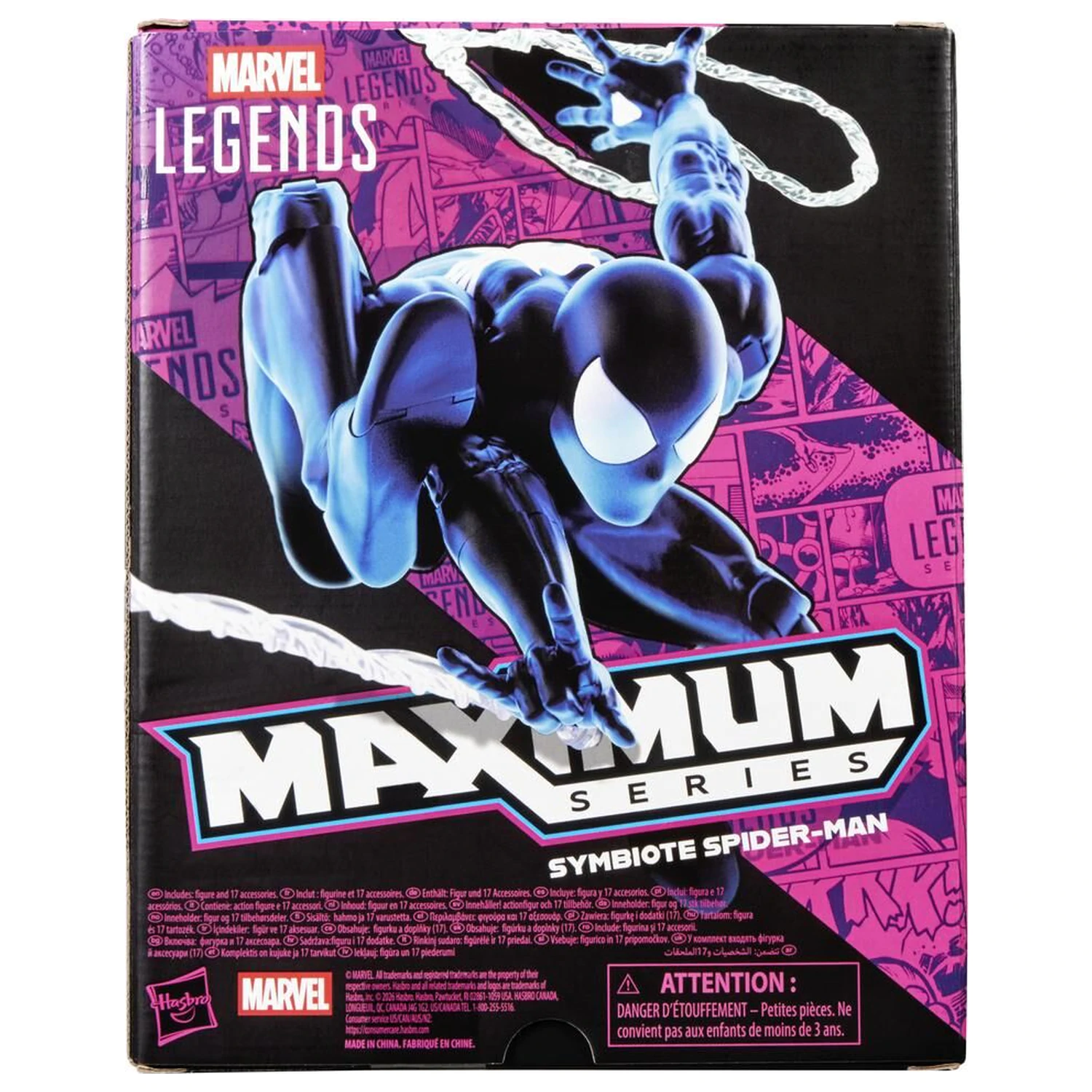 Marvel Legends Maximum Series Symbiote Spider-man Marvel figúrka 15cm produktová fotografia