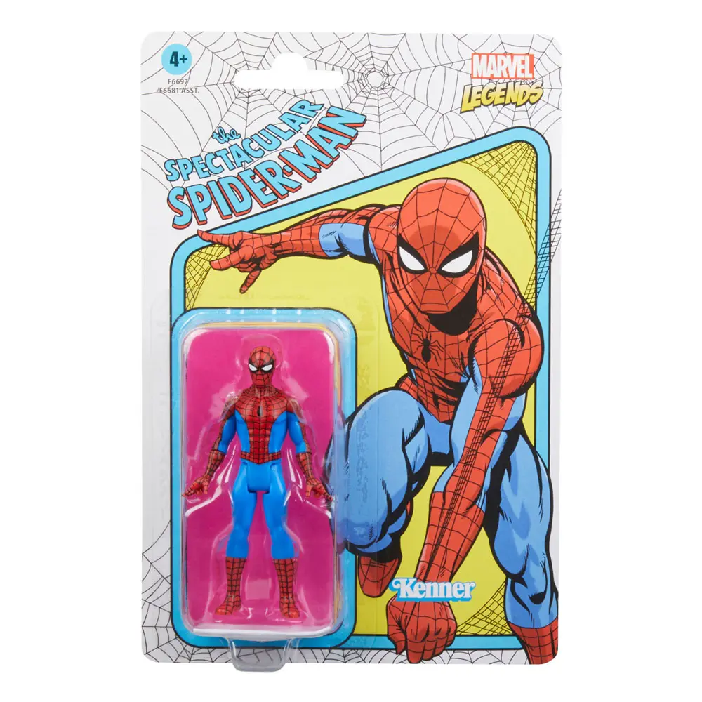 Marvel Legends Retro Collection akčná figúrka the Spectacular Spider-Man 10 cm termékfotó