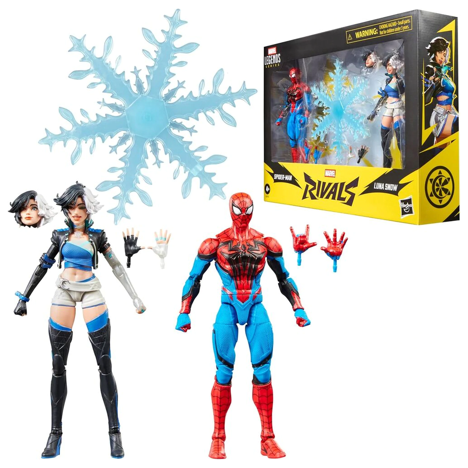 Marvel Legends Rivals Spider-Man & Luna Snow figúrka 15 cm produktová fotografia
