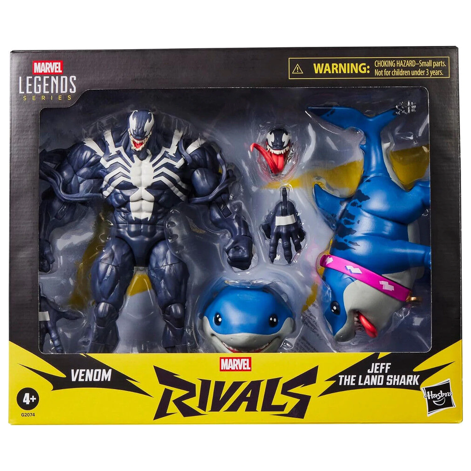 Marvel Legends Rivals Venom & Jeff the Land Shark figúrka 15 cm produktová fotografia