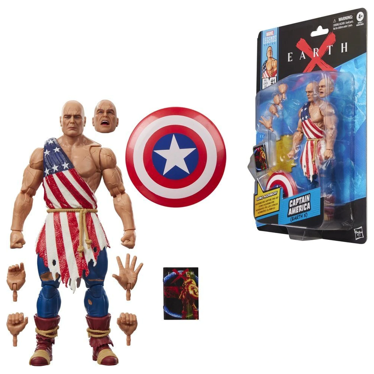 Marvel Legends Series Captain America Earth figúrka 15 cm produktová fotografia