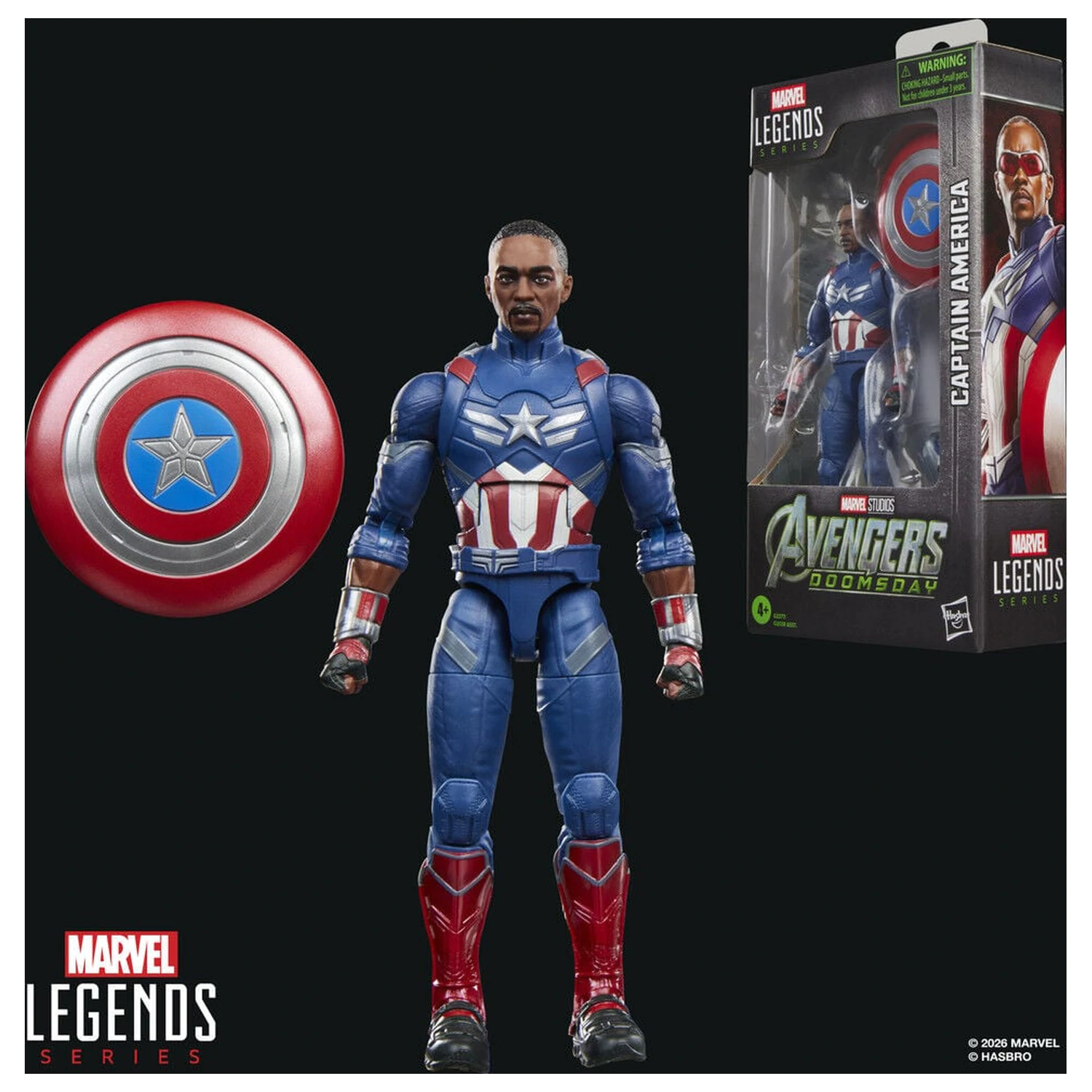 Marvel Legends Series Avengers Doomsday Captain America figúrka 15cm produktová fotografia