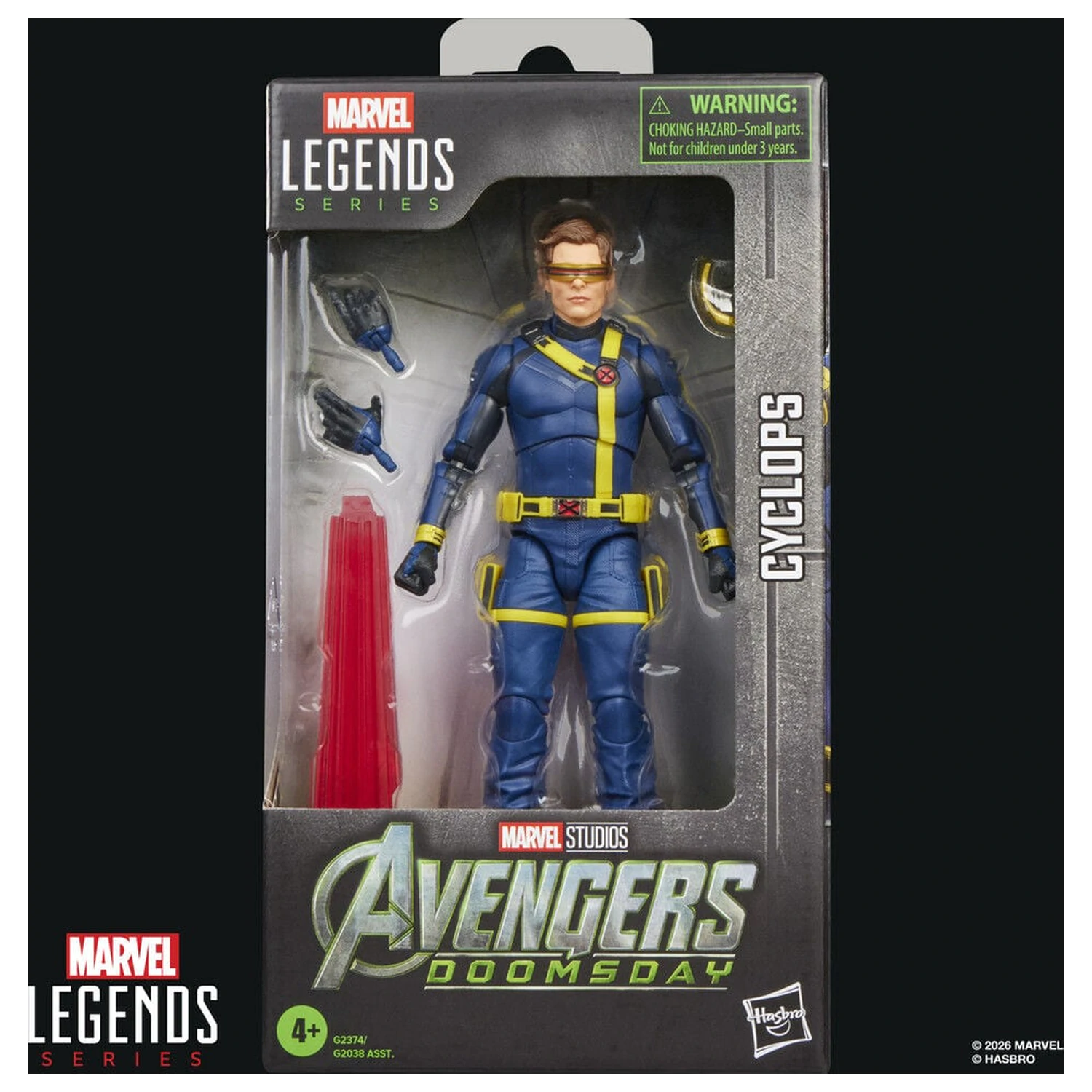 Marvel Legends Series Avengers Doomsday Cyclops figúrka 15cm produktová fotografia