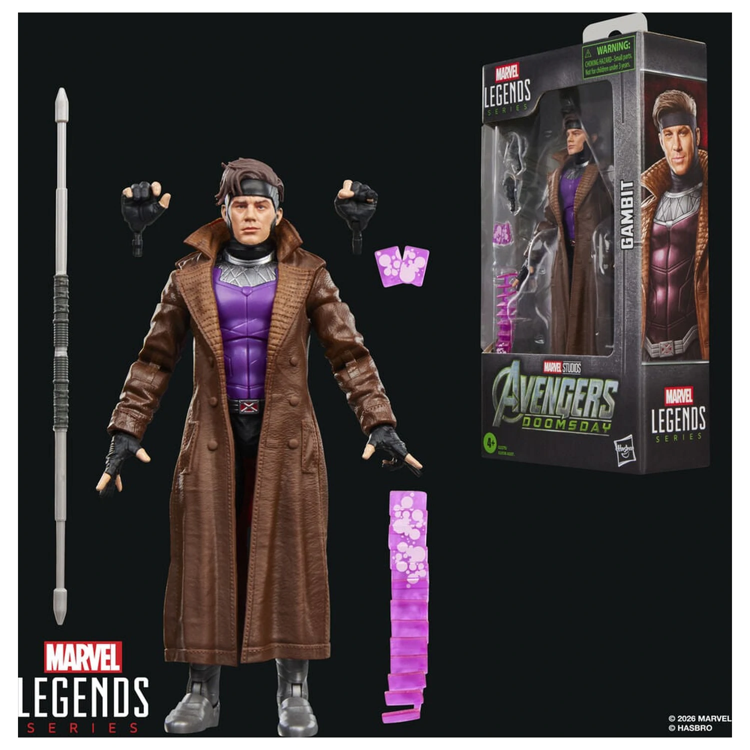 Marvel Legends Series Avengers Doomsday Gambit figúrka 15cm produktová fotografia