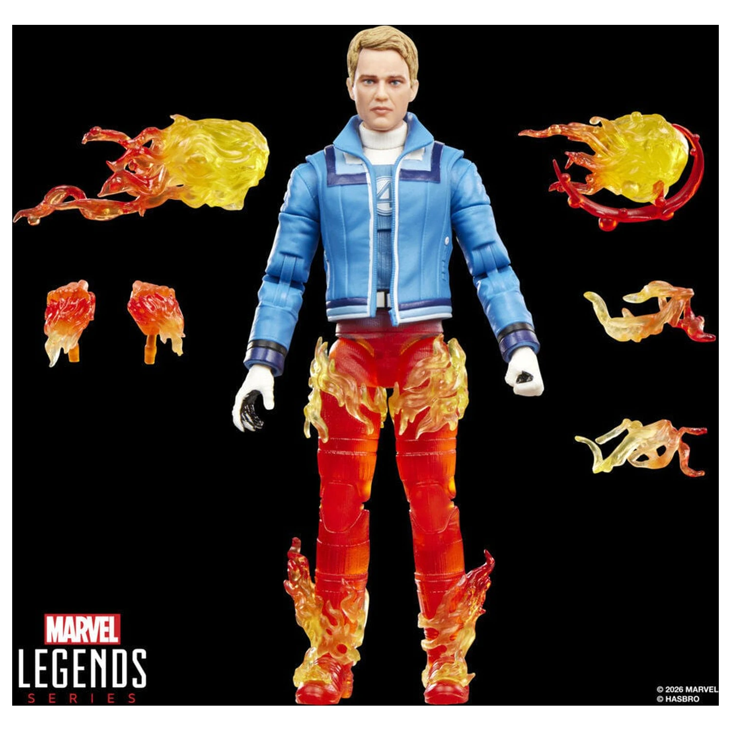 Marvel Legends Series Avengers Doomsday Invisible Woman & Human Torch balenie 2 figúrok 15 cm produktová fotografia
