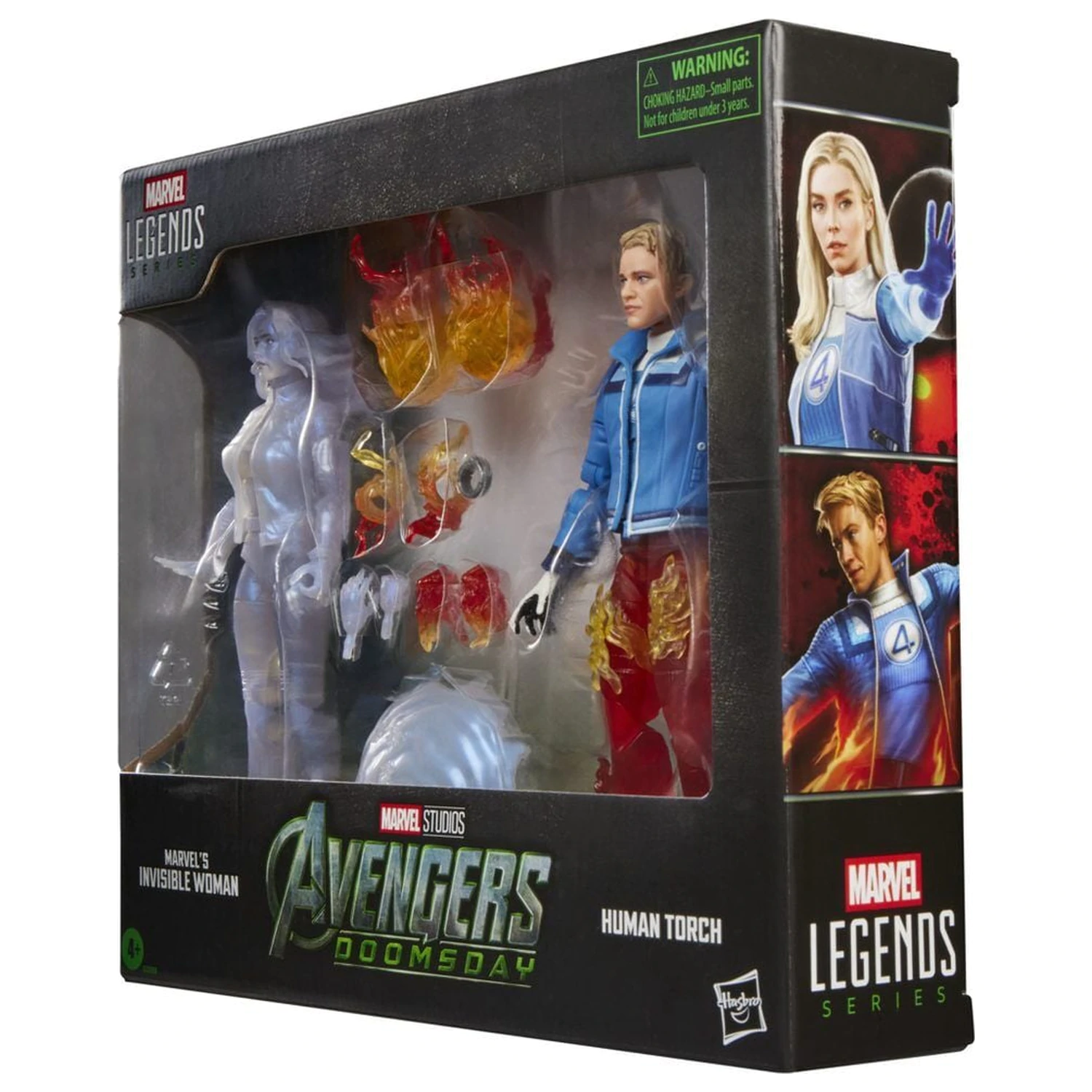 Marvel Legends Series Avengers Doomsday Invisible Woman & Human Torch balenie 2 figúrok 15 cm produktová fotografia