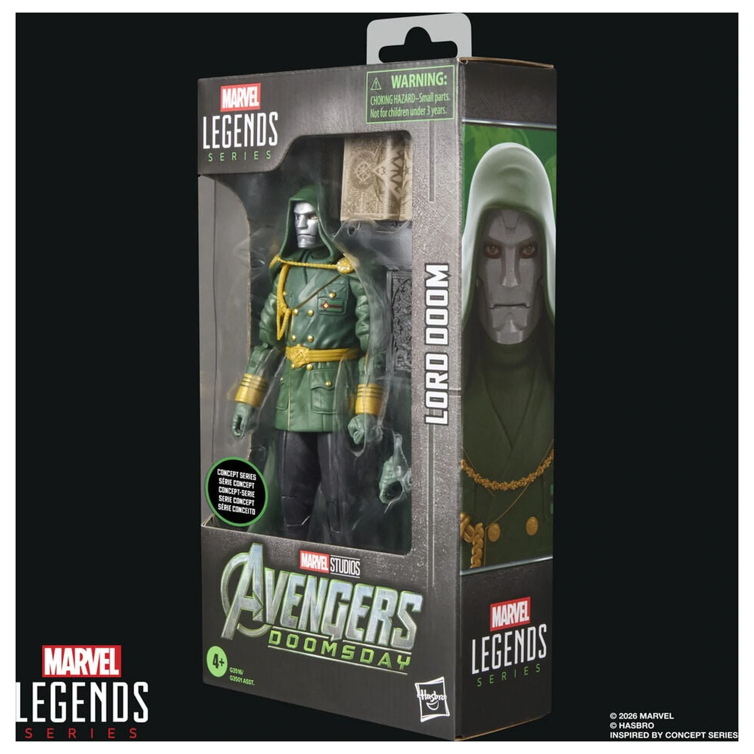 Marvel Legends Series Avengers Doomsday Lord Doom figúrka 15 cm produktová fotografia