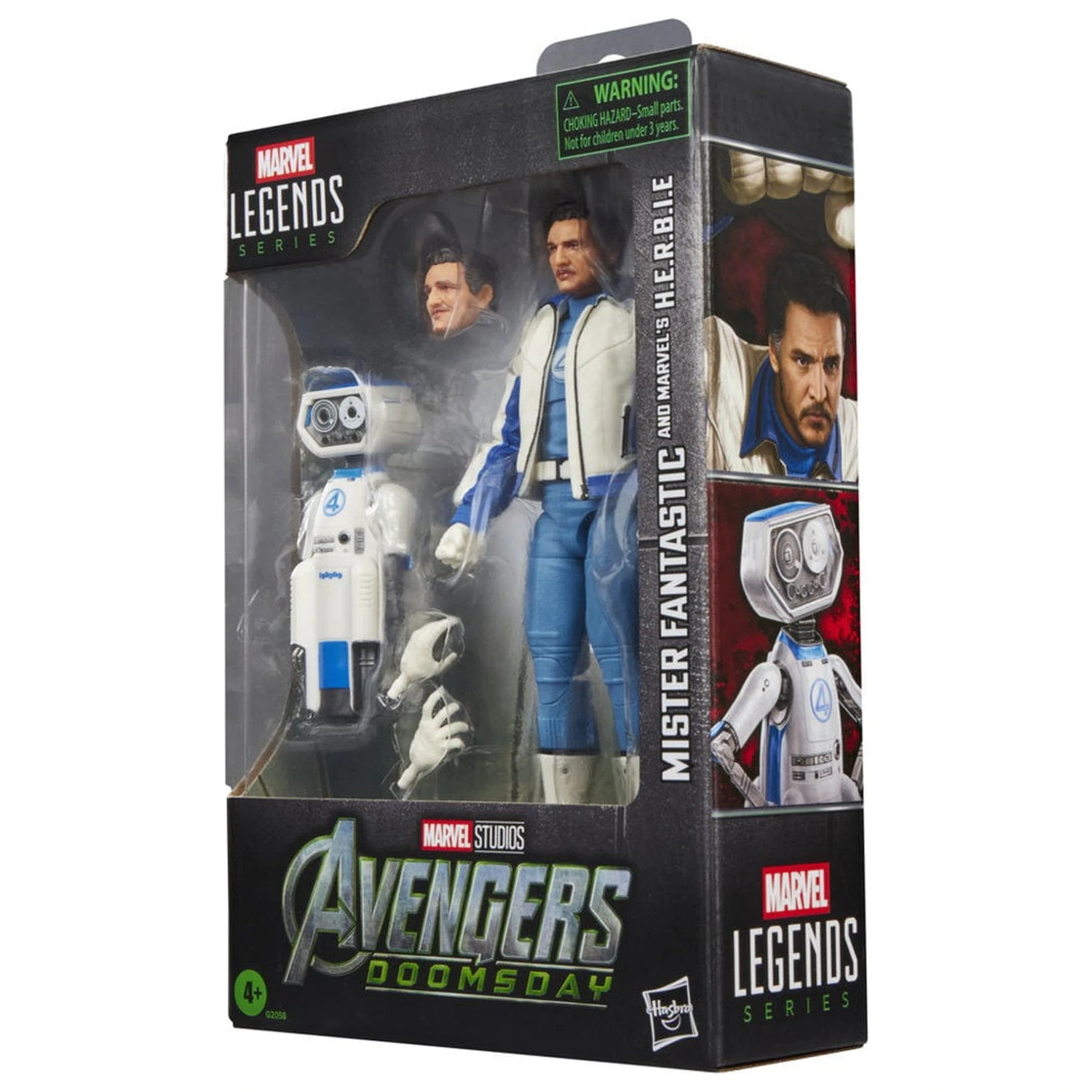 Marvel Legends Series Avengers Doomsday Mister Fantastic and Marvels H.E.R.B.I.E. figúrka 15 cm produktová fotografia