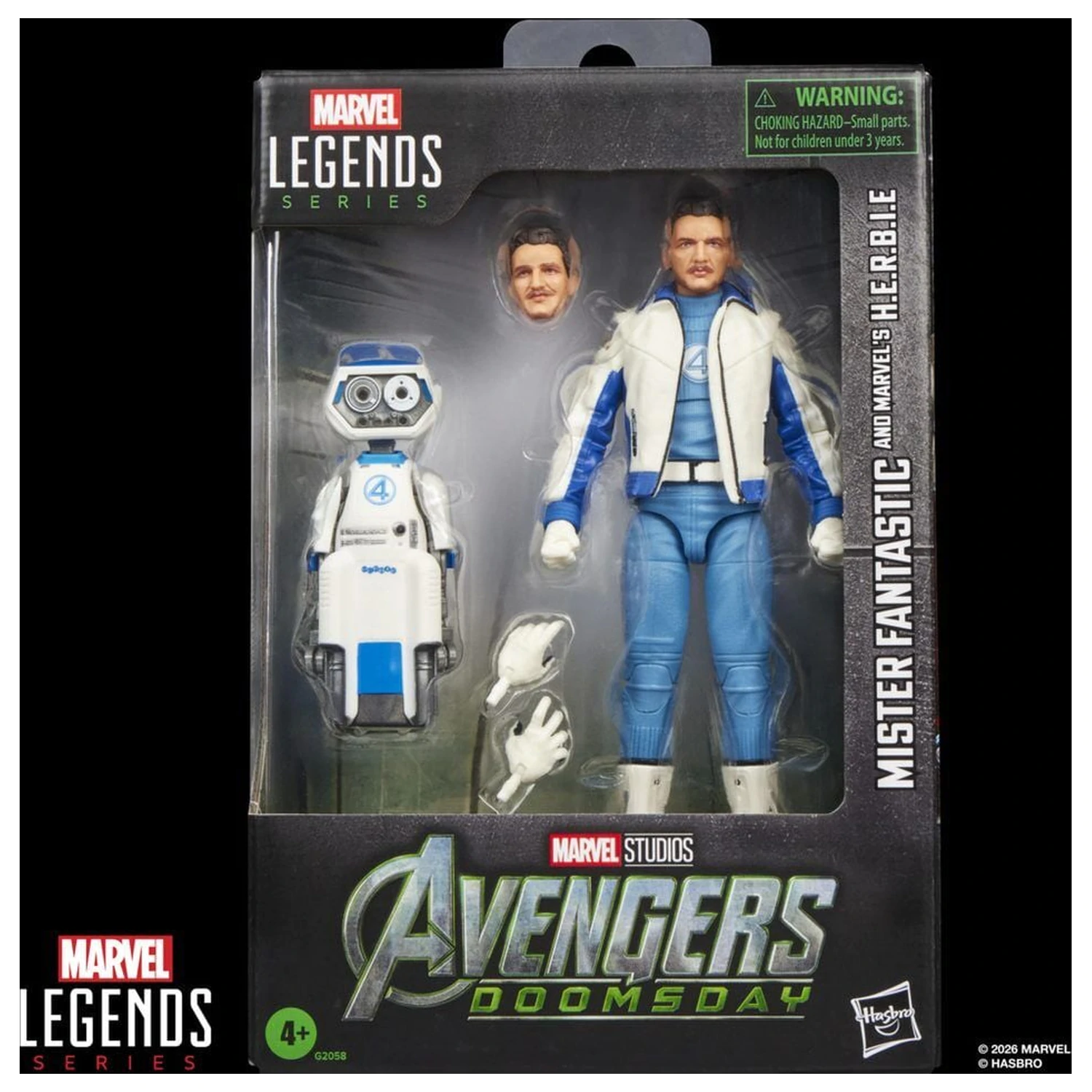 Marvel Legends Series Avengers Doomsday Mister Fantastic and Marvels H.E.R.B.I.E. figúrka 15 cm produktová fotografia