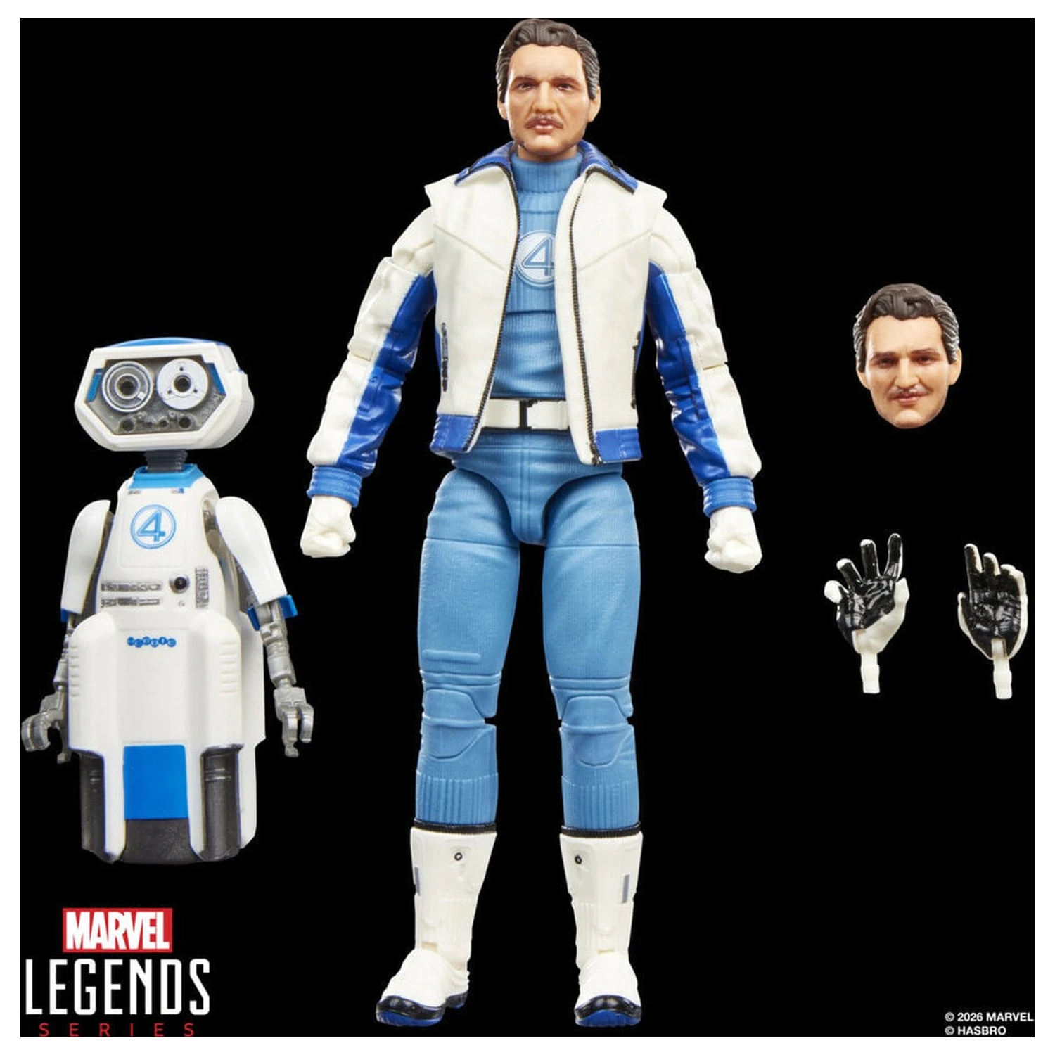 Marvel Legends Series Avengers Doomsday Mister Fantastic and Marvels H.E.R.B.I.E. figúrka 15 cm produktová fotografia