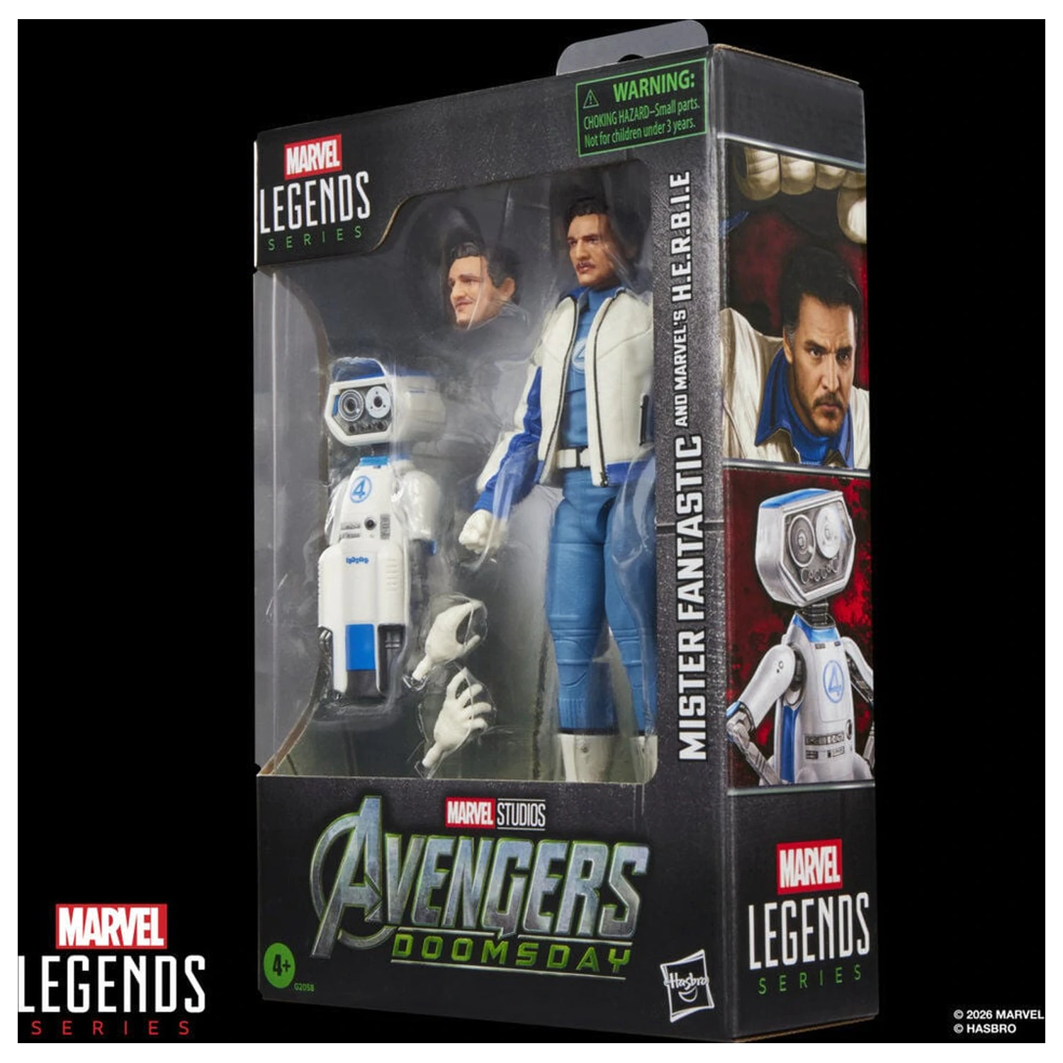 Marvel Legends Series Avengers Doomsday Mister Fantastic and Marvels H.E.R.B.I.E. figúrka 15 cm produktová fotografia